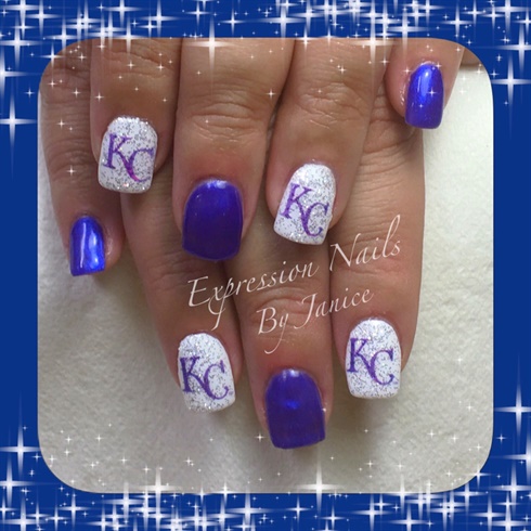 Kansas City Royals Nails
