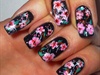 Cherry Blossom nail art
