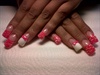 Wide Tip Pink and Whites