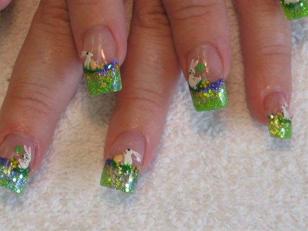 Easter Nails found on Nail Art Gallery :