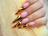 Really nice stiletto nails 