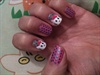 Hello Kitty dots Pink n&#39; Blue (Left Hand