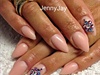 nude matte effect nails 