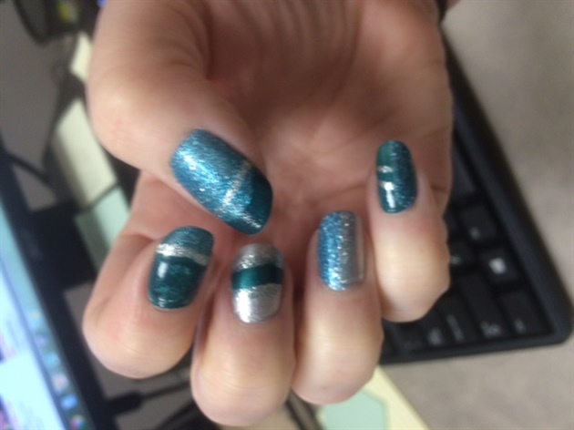 Turquoise and silver