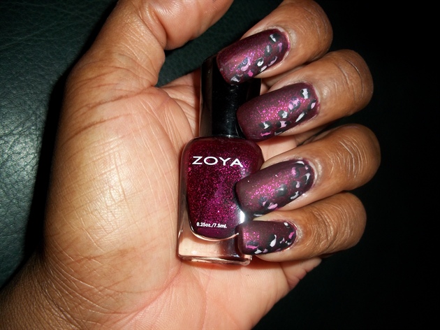 Zoya and Leopard pink