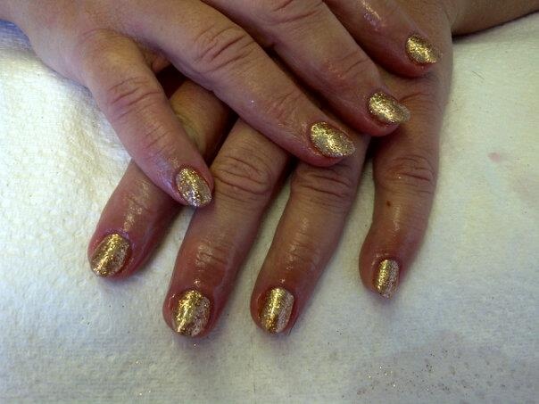 Gold dust Fingertips