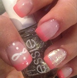 Essie Pink And Silver Bow