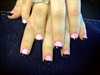 Pink with Black Tips &amp; Silver Dots