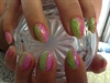 Fun Glitter nail art