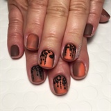Fall Color Changing Gel Manicure