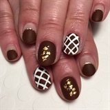 Valentine&#39;s Day Chocolate Nails