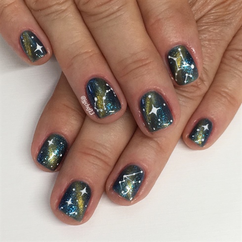 Mother’s Day Galaxy Manicure 