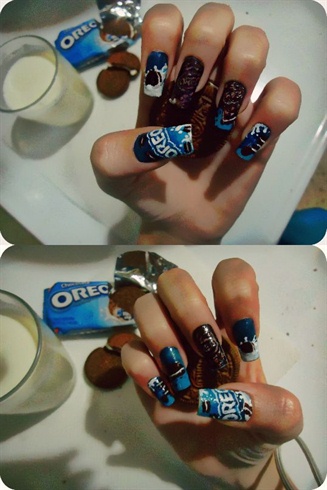 Oreo nails