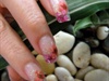Betty&#39;s nails with pebbles