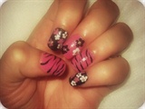 Tiger stripes and Flowers