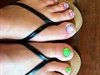 Neon Toes