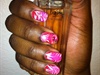 Pink Valentine&#39;s Nails 