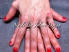 Red Shellac Nails