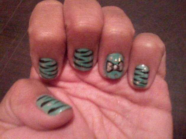 Zebra Print and a Bow