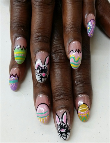 Happy Easter 2014 by Joy of Nails by Joy