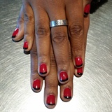 Red and Black Shellac 