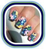 Flower nail art
