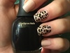 Cheetah Print Nails