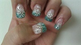 Snowflake Nails