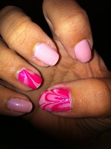 Pinky Water Marble (Right)