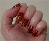 Tiger Stripes with Gradient