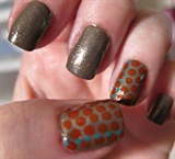 Autum Colors With Dots