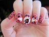 F-Bomb Nails with Cheetah Print Accents