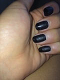 Black Matte And Glossy Nails