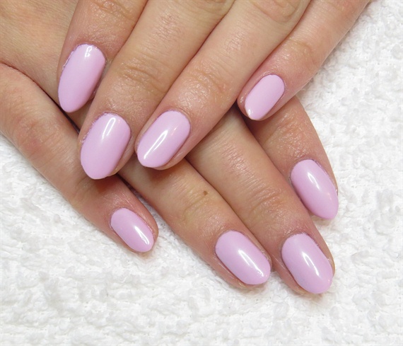 Paint 2 layers of light pink Shellac in 