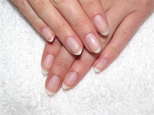 Start with prepped natural nails.