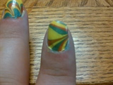 water marble spring colors