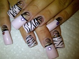 bling with zebra jerseylicious style