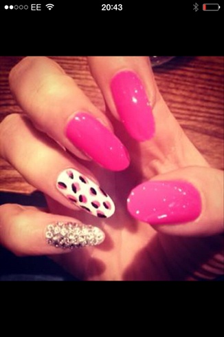 Pink Dazzle With Leopard Print 