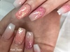 Ombr&#233; And Glitter Cute Acrylic Nails
