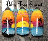 Palm Tree Sunset 