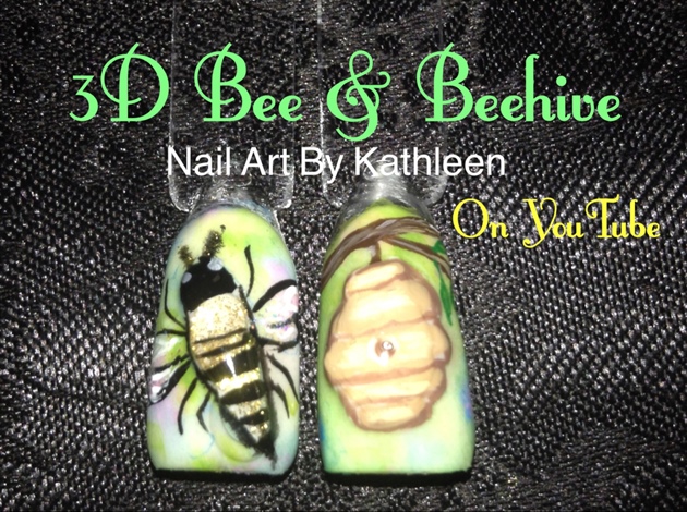 3D Bee And Beehive 
