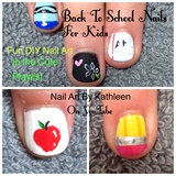 Back To School Nails For Kids