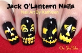 Jack O&#39;Lantern Nails