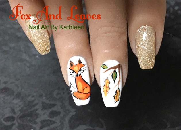 Fox And Leaves
