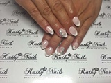 Almond French Nails