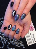 Galaxy Nails By Katie Hart