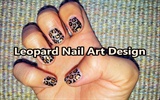 Leopard Nail Art Design