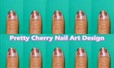 Pretty Cherry Nail Art Design