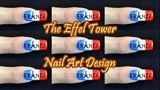 The Effel Tower Nail Art Design