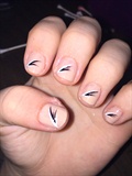 Feather Winged Design With Nude Base